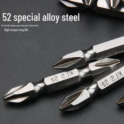 Cross Double-Head S2 Electric Screwdriver Bit with Strong Magnetism and Free Shipping