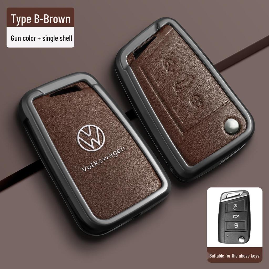 Volkswagen Key Covers: Compatible with Magotan, Passat, CC, Sagitar, Polo, Tharu, Tayron, Lavida, Tiguan L, T-Roc.