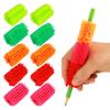 Mao Mao Pen Set Soft and Colorful Finger Squeeze Toy Children's Writing Learning Stationery Auxiliary Grip Corrector Lala Le
