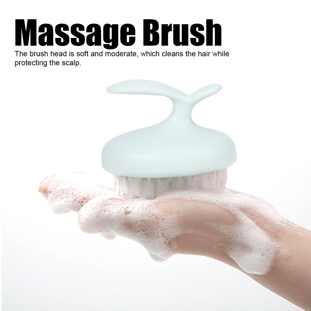 Handheld Shampoo Massagebürstenkopf Haarreinigung Waschen Kopfhautmassagekamm