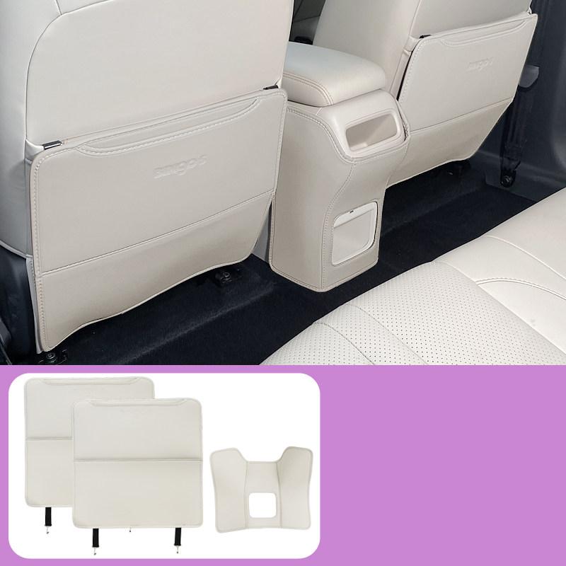 For Wuling Bingo S Bingo EV S 2025-2026 Back Seat Impact Protection Pad Central Armrest Chair Back Protection Pad Auto Supplies