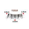 10 Pairs Transparent Band Half Eye Cat Eye False Eyelashes - 3D Layered, Natural, Thickening & Lengthening