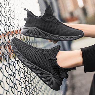 Mens Running Shoes Outdoor Jogging Mesh Lightweight Walking Shoes Fashion 2024 New Cheap Lace-up Sneakers for Men