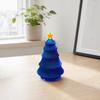 DYS 3D Printed Christmas Tree Fidget Toy, Lightweight Mini Desktop Ornament, Decompression Hand Toy for Anxiety Relief And Relaxation Gift