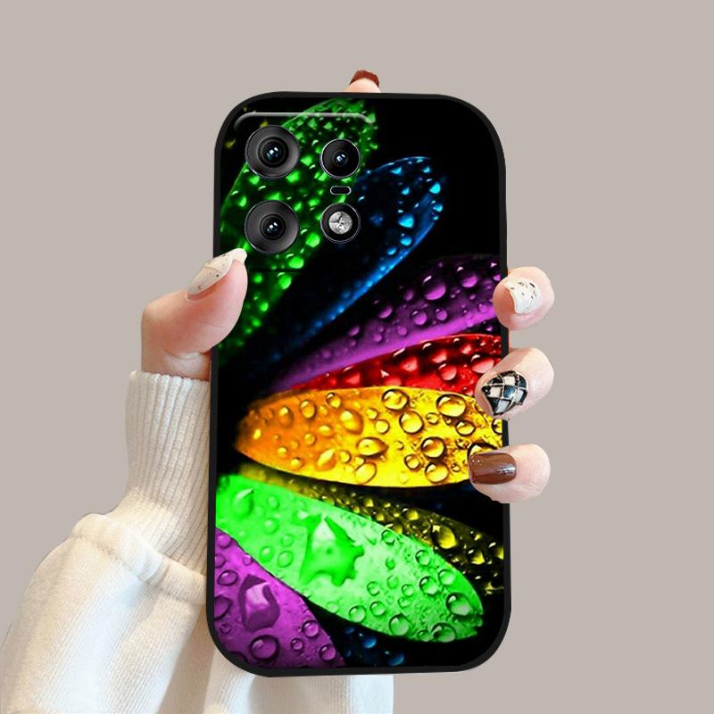 Cartoon Luxury Coque For Motorola Edge50 Pro Case Edge 50s Pro Silicone Soft Phone Cover For Moto Edge 50 Fusion 5G Protector