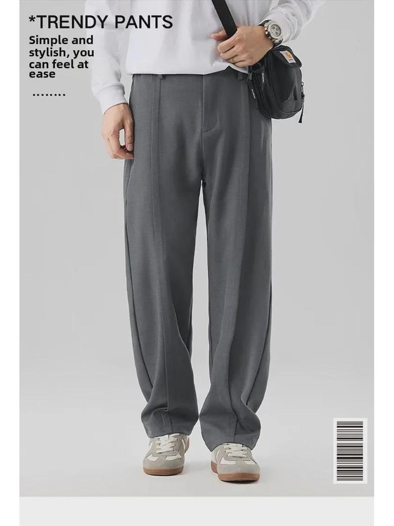 2025 Herren Hochwertige Locker Geschnittene Straight-Leg Sporthose für Herbst und Winter