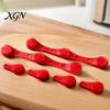 Air Fryer Basket Liner Fixer Magnetic Parchment Paper Clips, Food Grade Silicone Buckle, Cooking Accessory Heat Resistant Holder for Secure Placement