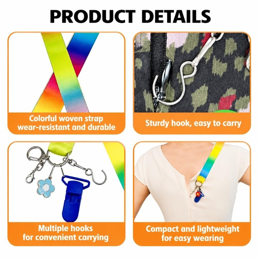 Plastic Clip Dress Zipper Helper Metal Hook Zipper Aid Strap Daily Wear Assistance