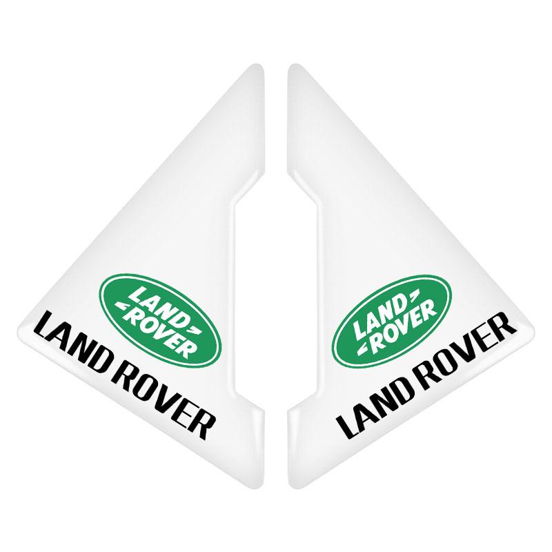

2 шт. Накладки на углы дверей автомобиля Защитная наклейка от царапин Стайлинг для Land Rover SVR Discovery Freelander 3 SVR L320 L330 Evoque Defender Range Rover белый