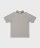 MERRELL [Men] Hike Mesh Patch Half-Zip Short Sleeve T-Shirt Light Grey