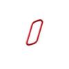 Seat Memory Button Switch Frame Trim 1PCS For Hyundai Kona 2024-2025 Bright Red