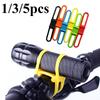 Mountain Road Bike Torch Silicone Strap Phone Flashlight Bands Elastic Bandage Bicycle Light Mount Holder Bike Accessories 7
