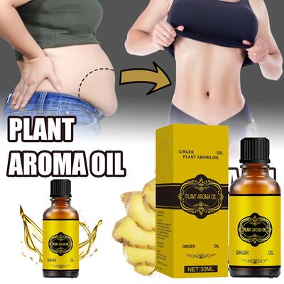 Body Sculpting Massage Oil Lymphatic Drainage Oil Belly Slimming Oil Fight Against Stubborn Abdomen Massage Promote Burning 30ML