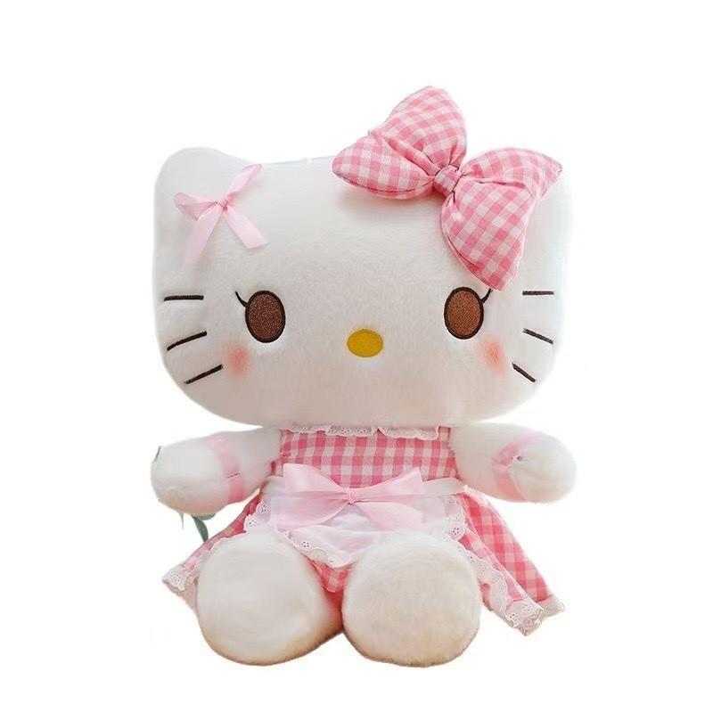 Hello Kitty Plush Doll With Short Pile Cotton Filling For Kids And Collectors