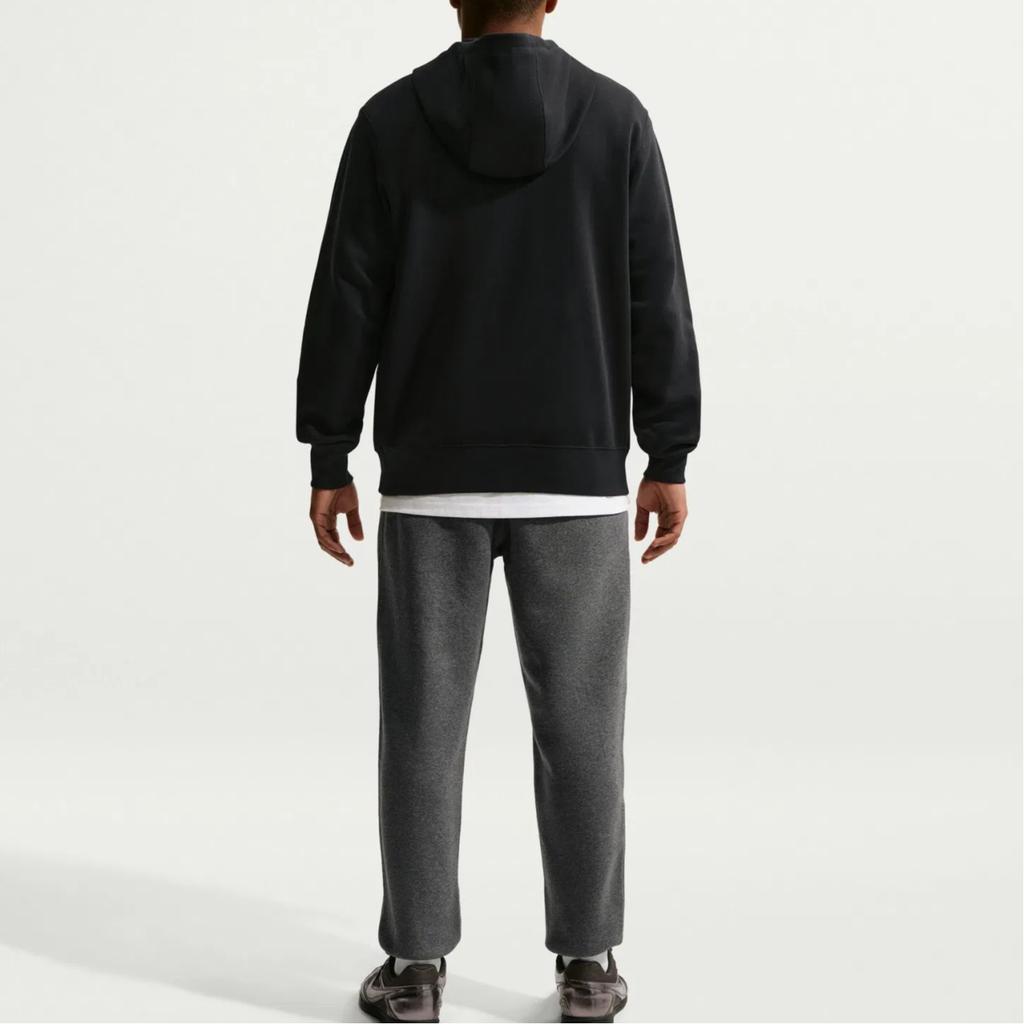 Nike Drawstring Hooded Long Sleeve Zip Sweatshirt With Side Pockets Men sweatshirts IB1228-010