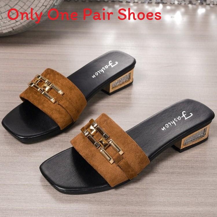 Summer Low Heel Flat Sandals With Pu Upper And Rubber Sole For Casual Wear In Large Sizes