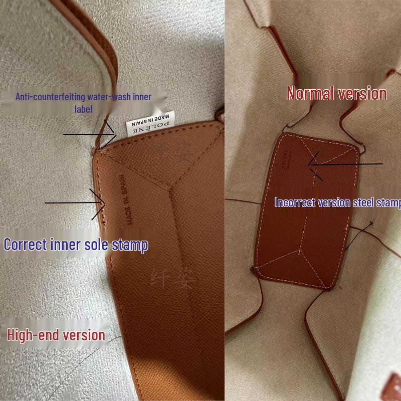 Kuhleder Polens Flügel Damen Mode Tragetasche - Einzelne Schulter oder Handheld.