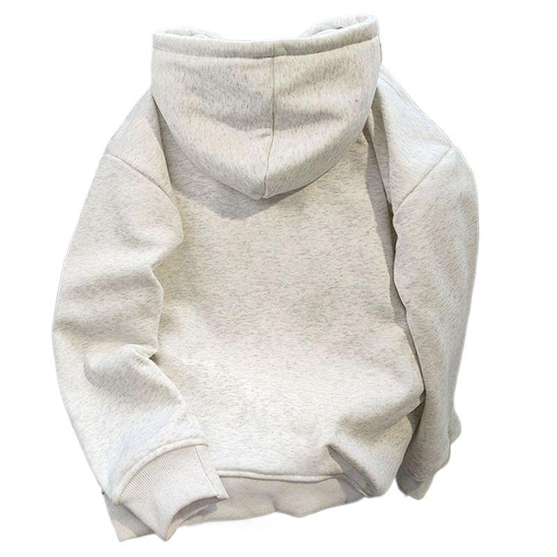 Premium Vintage Damen Kapuzen-Baumwoll-Sweatshirt - Herbst/Winter-Kollektion 2025, Neues Design, Lockere Passform, Fleece-gefüttert.