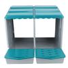 Chicken Nesting Box PP Chicken Egg Laying Box for Hens Ducks Poultry Comfortable Spacious Easy To Clean