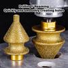 4 In 1 Stone Hole Enlarger Chamfer Bit for Ceramic Marble with M10 Thread for 100 Angles Grinder for Drilling Chamfering