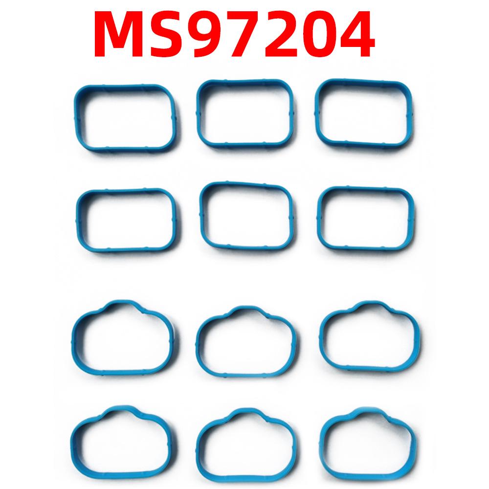 12-Piece Silicone Intake Manifold Gasket Set for Chrysler, Dodge, Jeep, Volkswagen (MS97204)