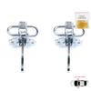 BDP1294-1 2 Pieces Door Hinge Stop Check Strap Limiter for Fiat Seicento 600 Elettra 187 1997-2010 46553843