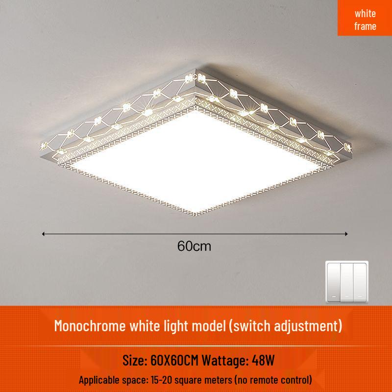 Modern Round LED Ceiling Light for Living Room, Dining Room, Bedroom, and Study