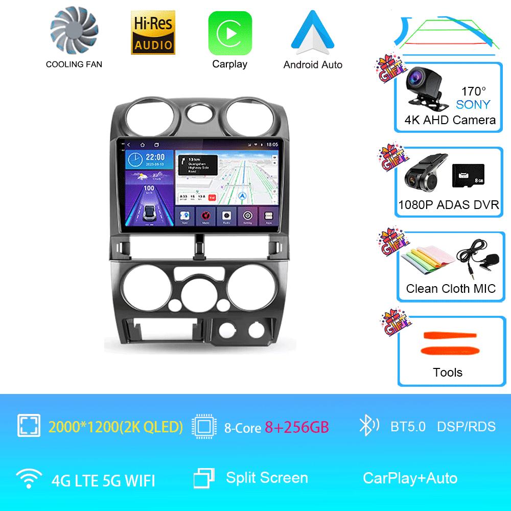 Car Radio Android 14 Carplay For Kia Cerato 3 K3 Forte 2013 2014 2015 2016 2017 2018 Auto Stereo Multimedia Player GPS Navigatio