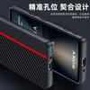 Anwendbar für Sony Xperia 1-VI Handyhülle Karbonfaser Kevlar Muster Anti-Drop Ultradünn Sony Lederhülle Schutzhülle