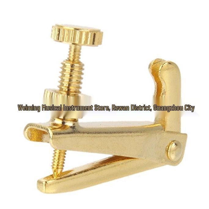 Gold, Black, Silver Violin Fine Tuner
