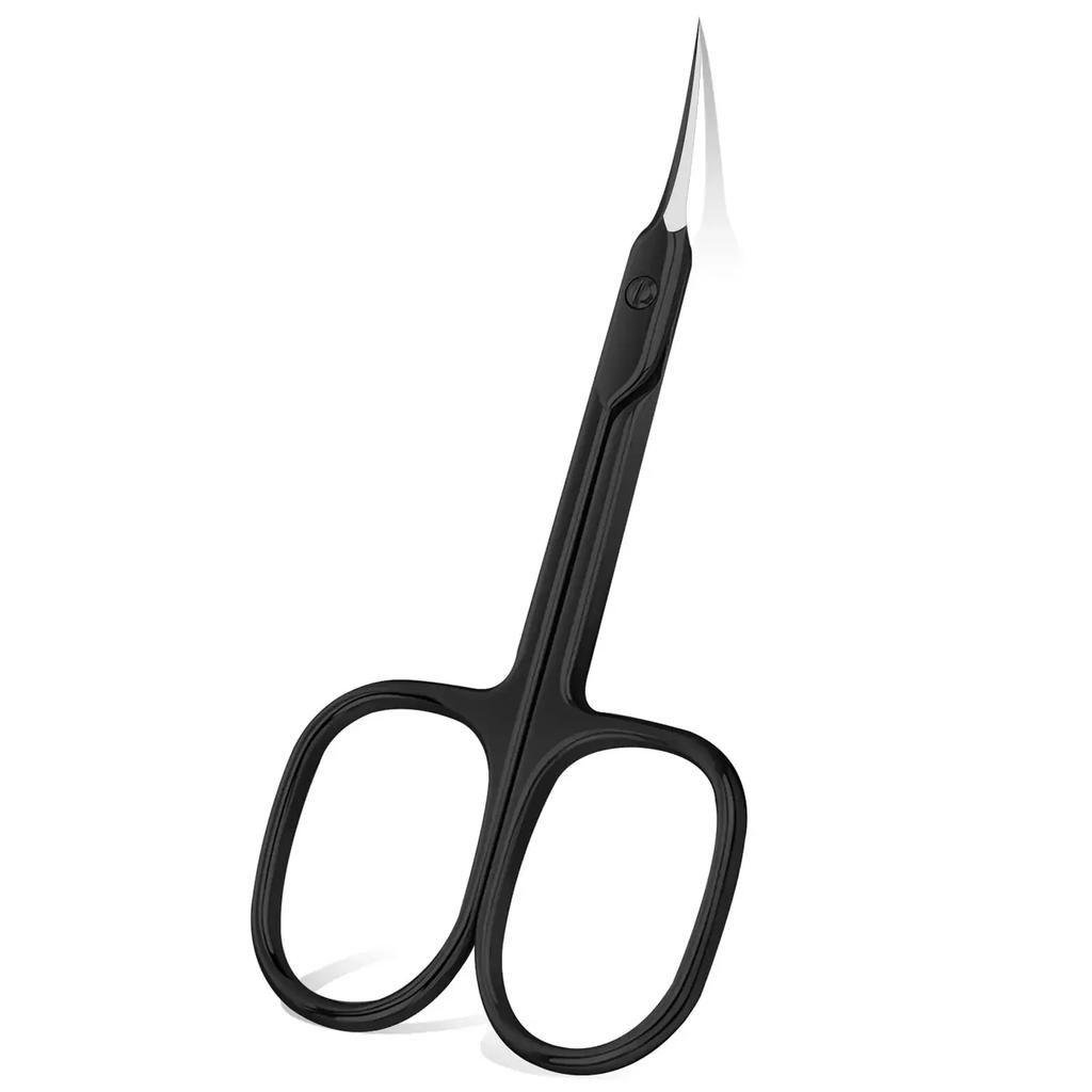 Forbicine per Cuticole Trimmer Extra Sottile per Manicure e Pedicure Lama Curva Punta Affilata Kit per la Cura per Nail Art