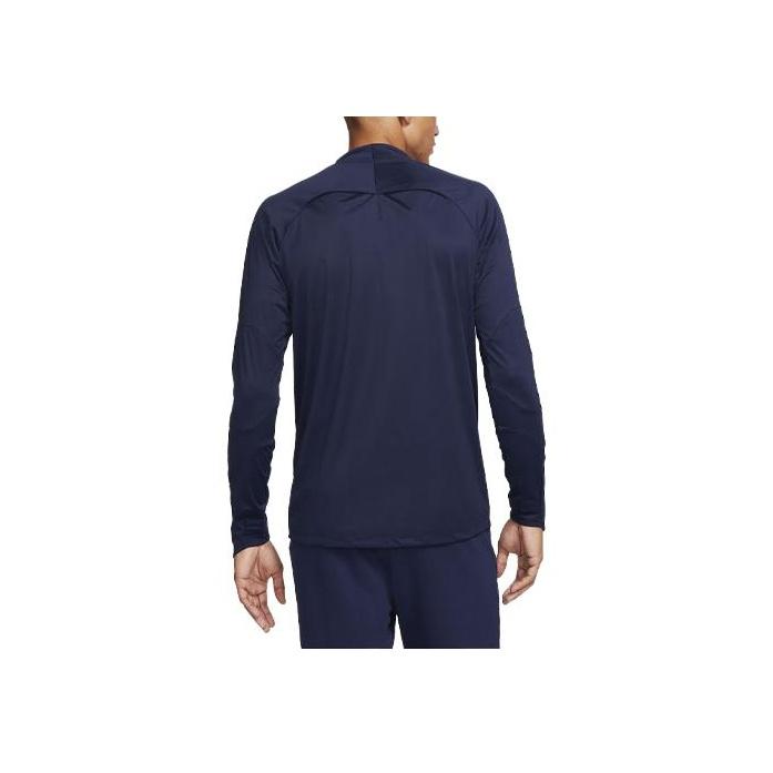 New Nike Paris Saint Germain Strike Winter Warrior Soccer Jerseys Men's Marine Blue DX2863-499