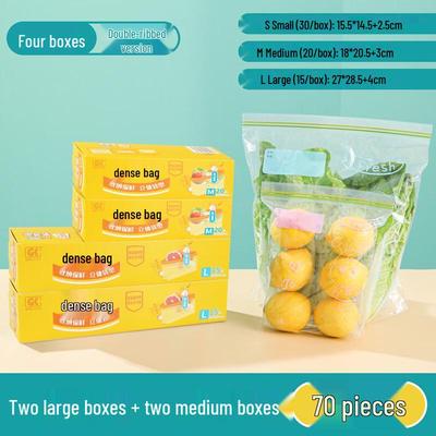 Zhishi Food Storage Slider Seal Bags