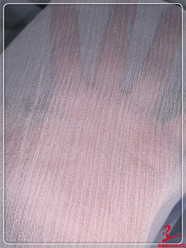 Super Sheer Silver Sequin Silk Gingham Chiffon Brocade Fabric for Dance Costumes