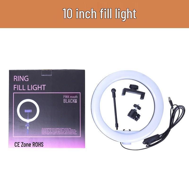 Portable Ring Light Stand with Large Aperture for Beauty and Streaming