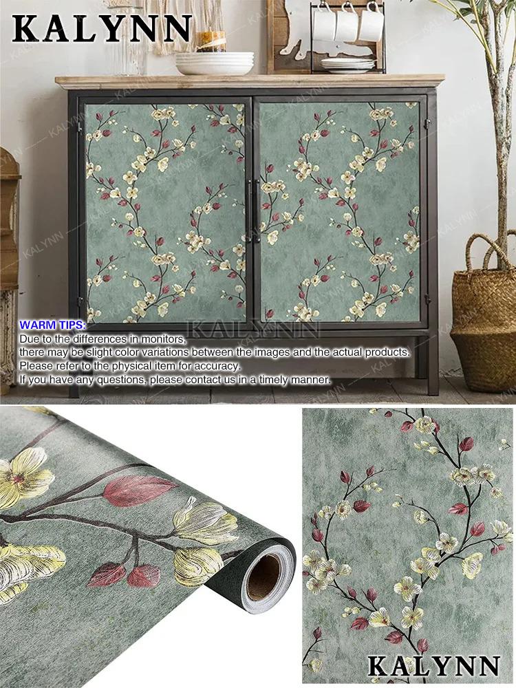 Peel and Stick Wallpaper Wood Plank Faux Wood Contact Paper Removable Self-Adhesive Vintage Wall Covering Prepasted Decorative S