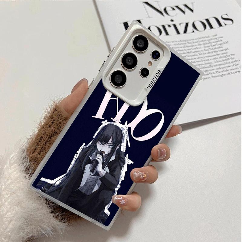 Ado Cartoon K-Kyogen X Uta Soft Phone Case for Samsung Galaxy S24 S25 FE S26 Edge S23 Ultra S22 Plus S21 + Shockproof Cover Back
