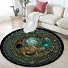 Jungle Frog Forest Round Area Rug Under Office Chairs Bedroom Living Room Home Decor