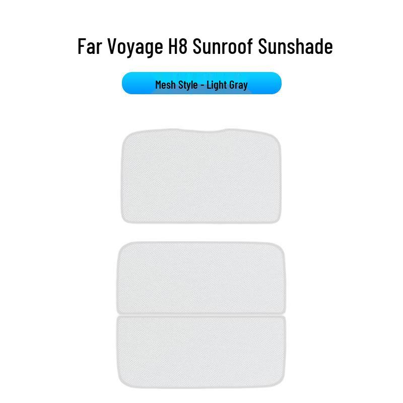 

Far Voyage H8 Ice Crystal Sunshade: UV Protection and Heat Insulation for Cars