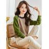 In Stock Autumn Winter Soft Skin-Friendly Round Neck Women's Niche Knitted Sweater