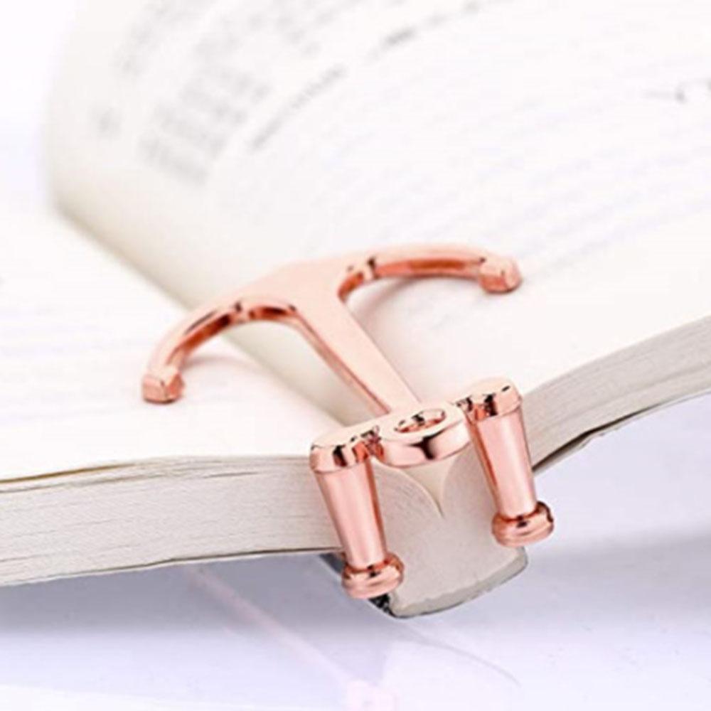 Creative Bookmarks Metal Anchor Page Holder Clip For Students Book Read Graduation Gifts School Stationery Office Supplies