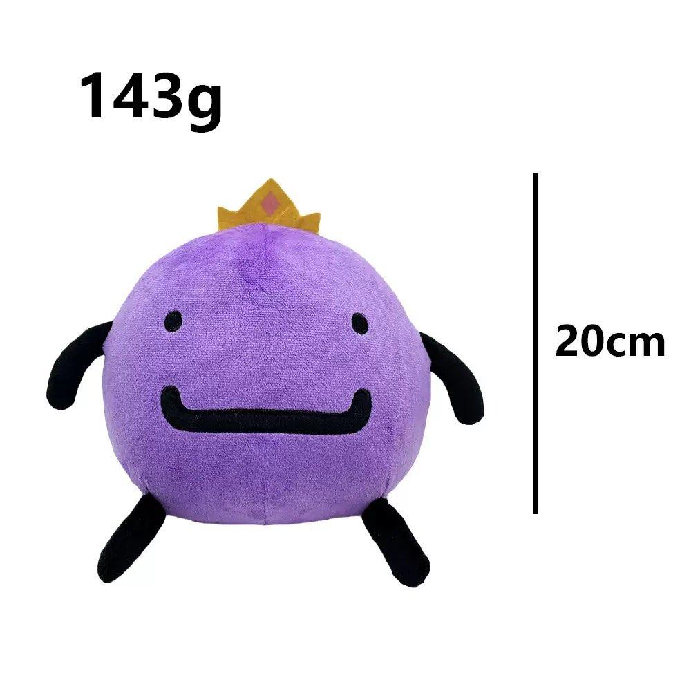 

2026 New Year Gifts Wemmbu Plush Cute Purple Doll Anime Peripherals Soft Doll Collection Room Decoration Kid Gifts Doll Plush 20CM