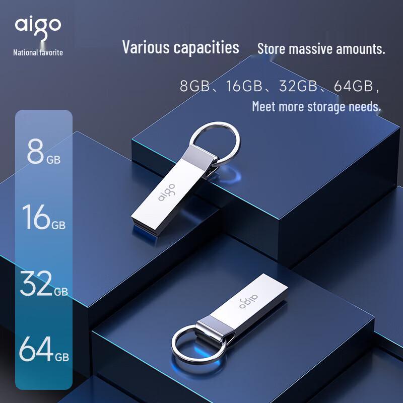 Aigo U210 Metal USB 2.0 Flash Drive