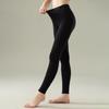 Langsha Women's Thin Seamless Antibacterial Thermal Leggings