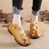 Sommer Weiche Sohle Flache Damen Schuhe Persönlichkeit Freizeit Damen Sandalen Retro Sandalen