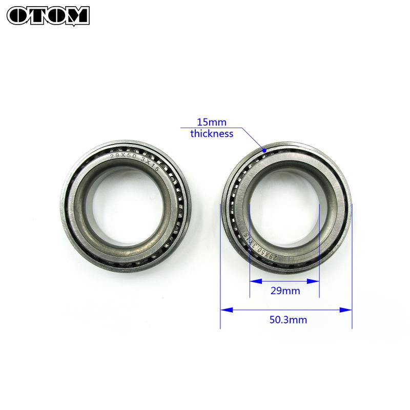 OTOM 1 Pair Motocross 29*50.3*15 Mm Front Steering Wheel Directional Bearing Case For KTM EXC SX XCW XCF-W EXC-F 125 250 450 530