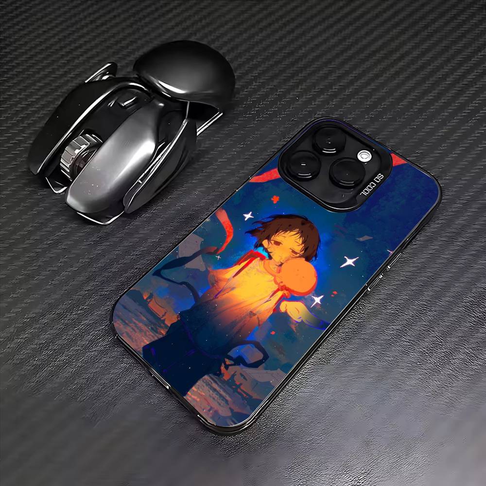 Anime T-Takopis O-Original Sin  Phone Case For iPhone17,16,15,14,13,12,11 Plus,Pro Max Colored Silver Plated Inside Cover
