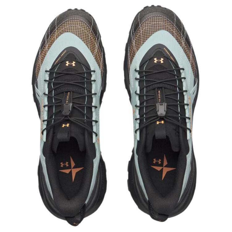 Under Armour Explor Trail Wygodne Wytrzymałe Buty do Biegania w Terenie Męskie Sneakers Niebieski Czarny 6012791-477