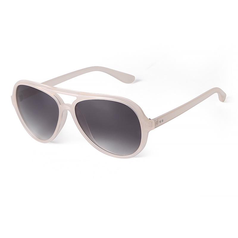 Retro Wind Double Beam Pilot Frame Toad Glasses Sunglasses Men'S High-End Sunglasses Women'S High-End