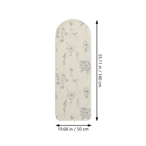 Gadpiparty Ironing Board Cover, Replacement Ironing Board Cover, Clothing Guard Protector, Boat-Shaped Ironing Board Replacement Cover, Insulated, Hea